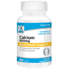 Calcium 600 mg Tablets, 60 ct, QC98043