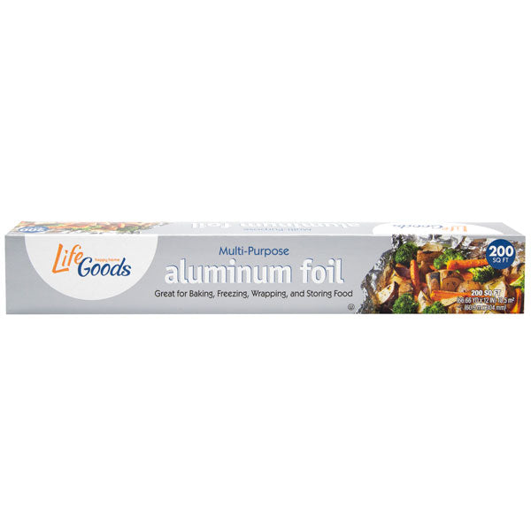 LifeGoods Aluminum Foil 12", 200 sqft, QC60060