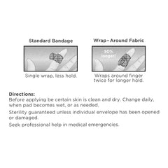 Adhesive Bandages Flexible 3/4